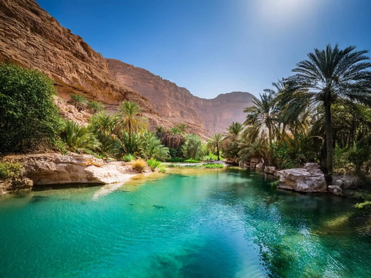 Wadi Shab: rau, grün und völlig unerwartet